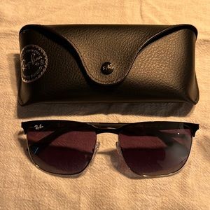 Ray Ban RB3569 - Silver Top Black/Grey Gradient Dark